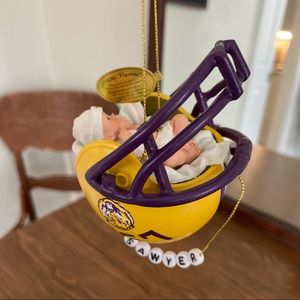 Baby's First Christmas Ornament LSU